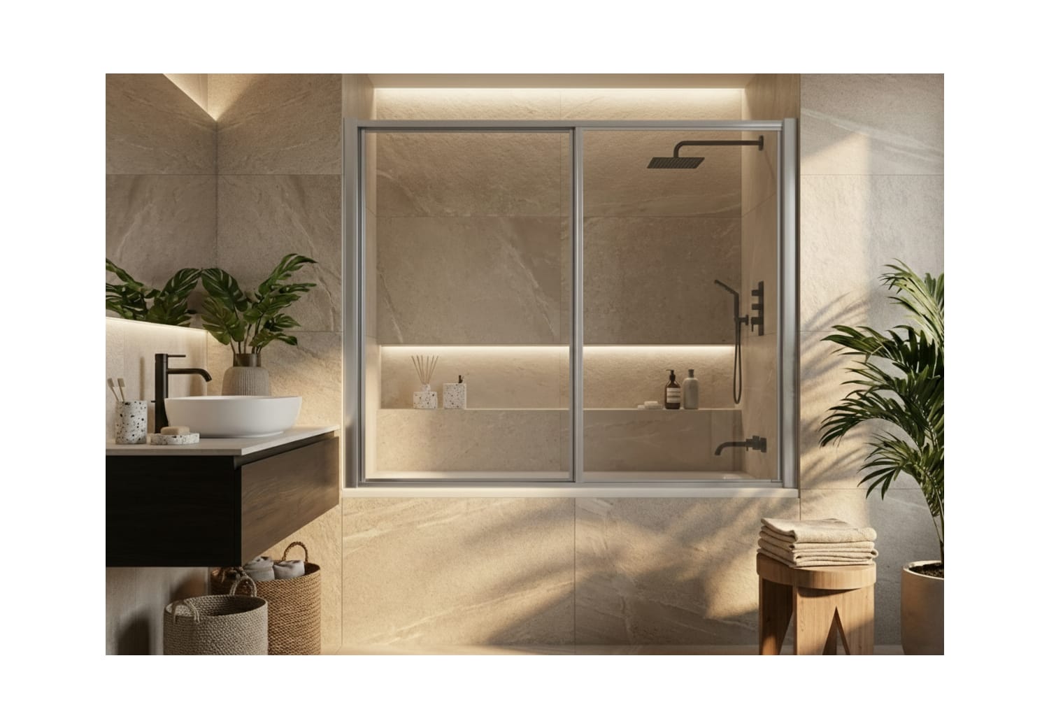 Mampara de bañera Vega Principal 1