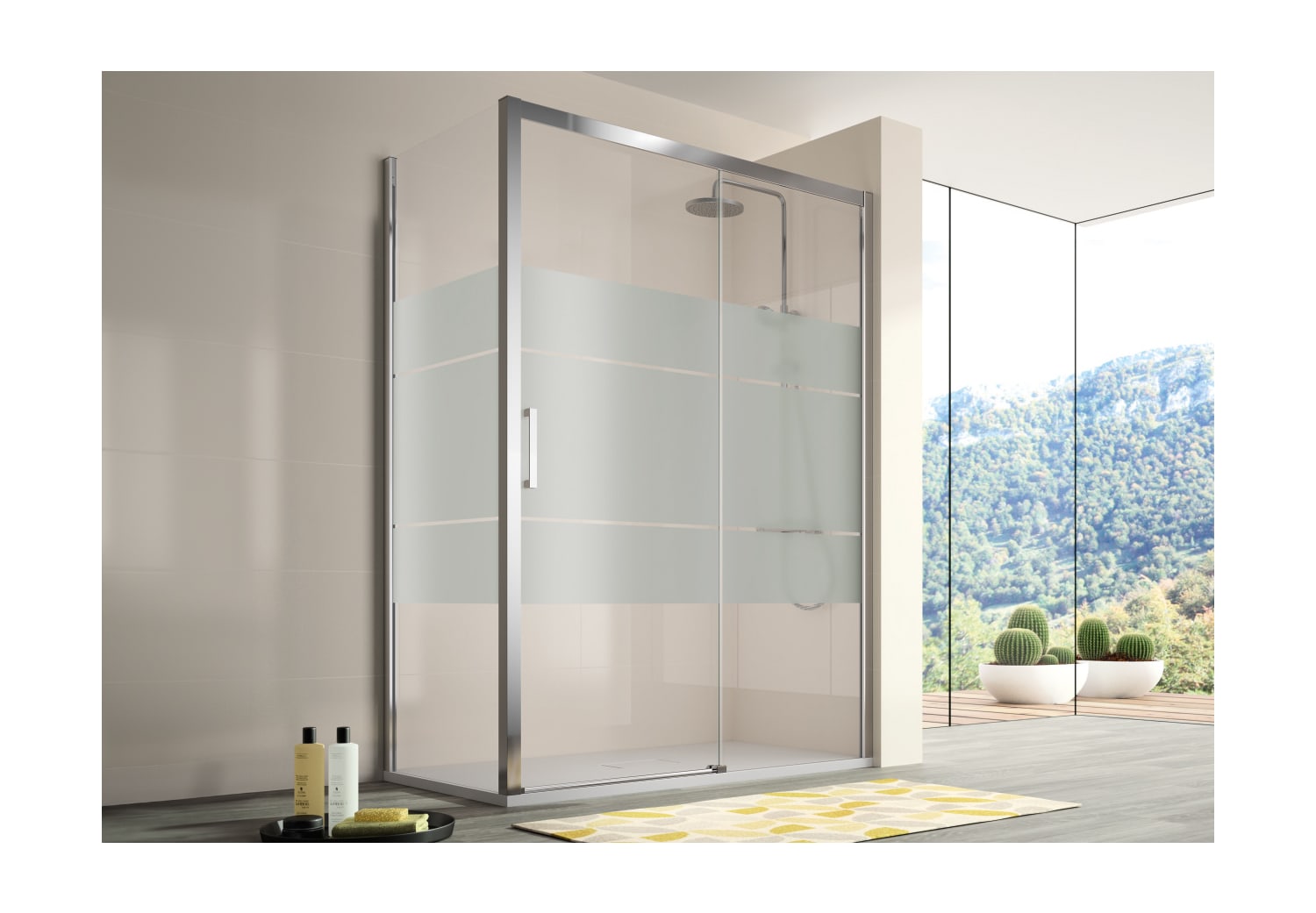 Mampara de ducha Kassandra 400 (CU607+CU602+CU103) Principal 1
