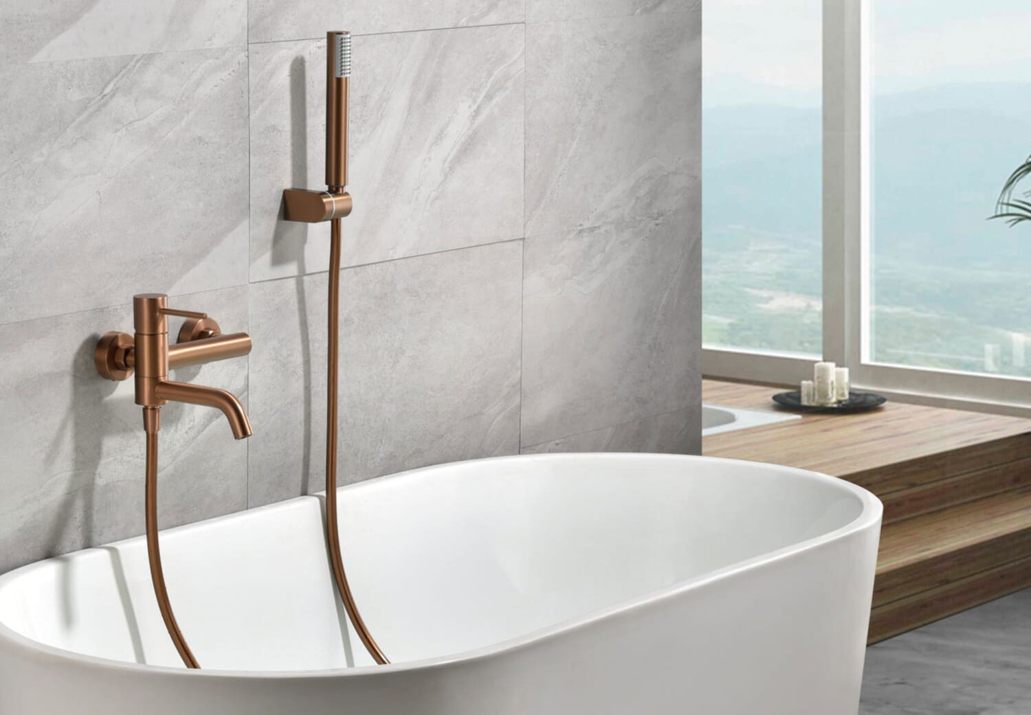 Grifo de ducha y baño Imex Monza Ambiente 16