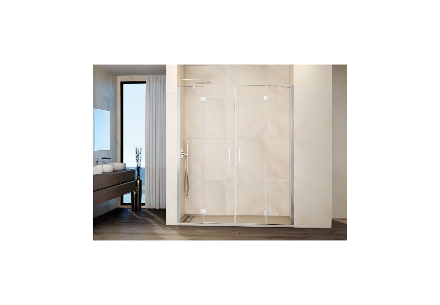 Mampara de ducha GME Glass (Combi G) Principal 2