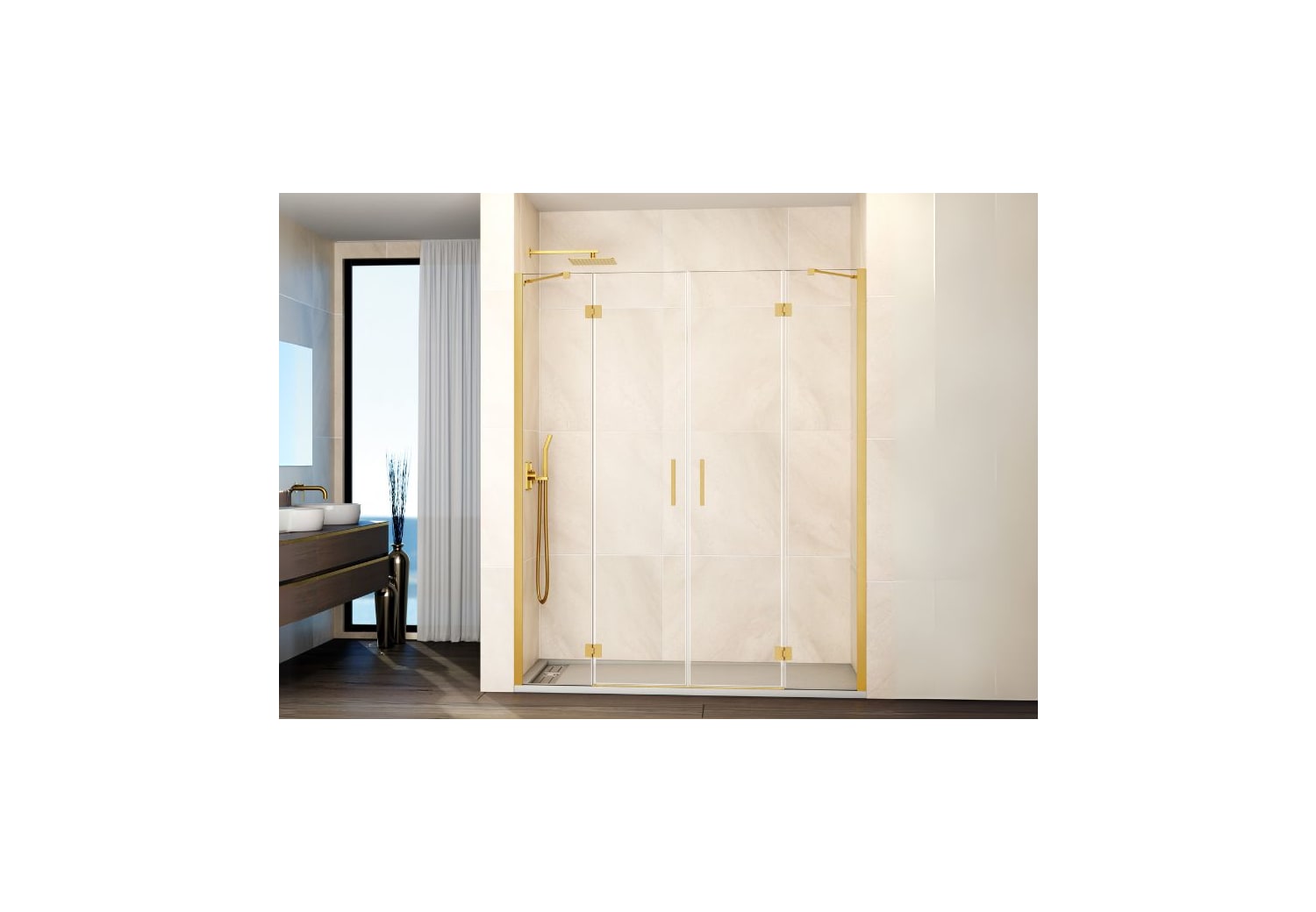Mampara de ducha GME Glass (Combi G) Principal 4