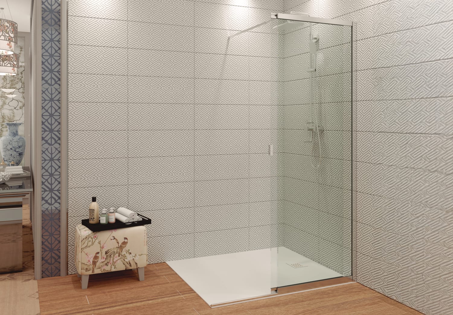 Mampara de ducha Bruntec Ares (100F) Ambiente 9