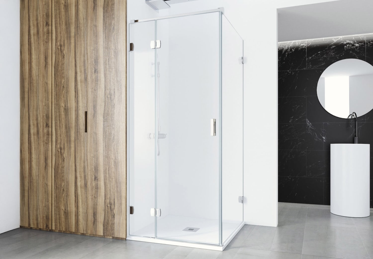 Mampara de ducha Profiltek Newglass (NE-216) Principal 1