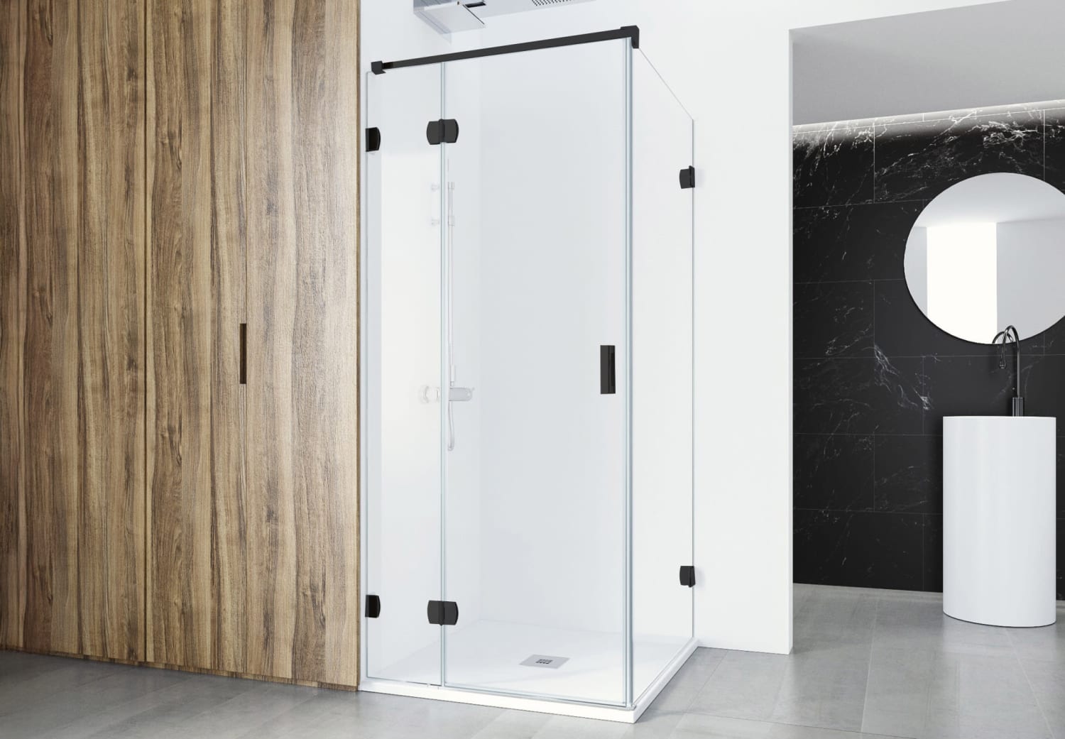 Mampara de ducha Profiltek Newglass (NE-216) Principal 2
