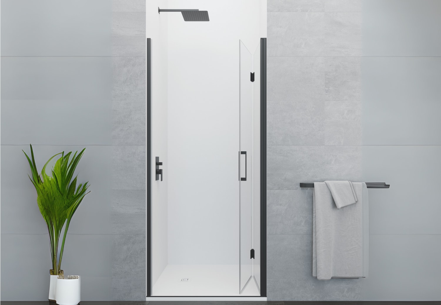 Mampara de ducha GME Glass (Combi 2) Ambiente 3