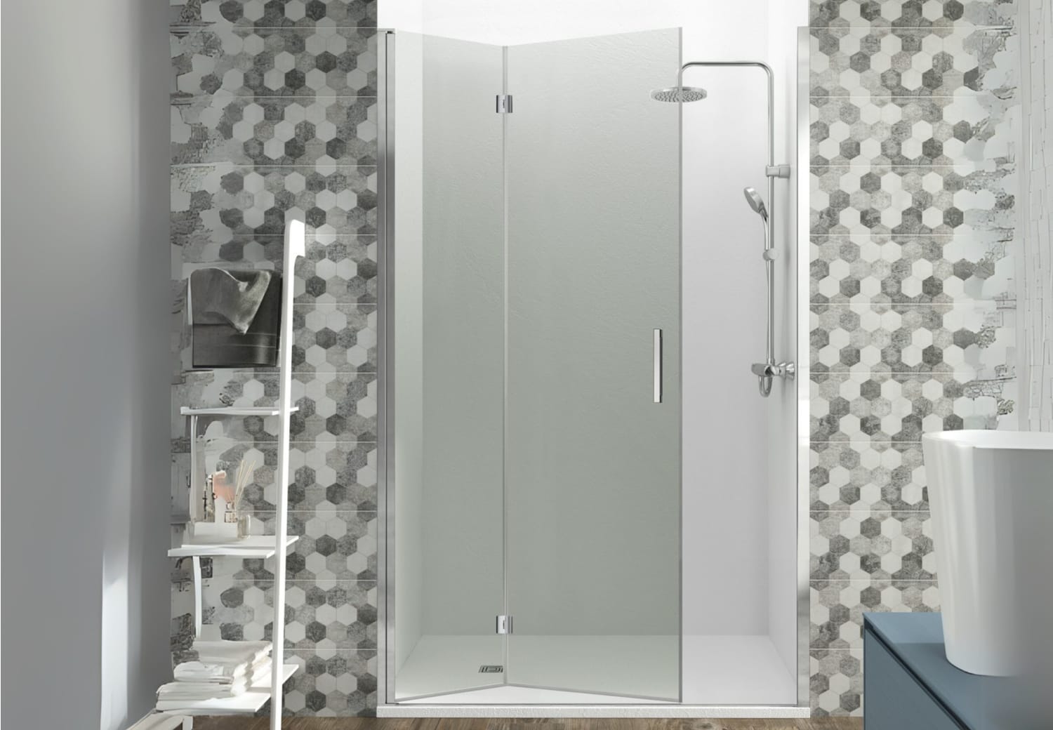 Mampara de ducha GME Glass (Combi 2) Ambiente 4
