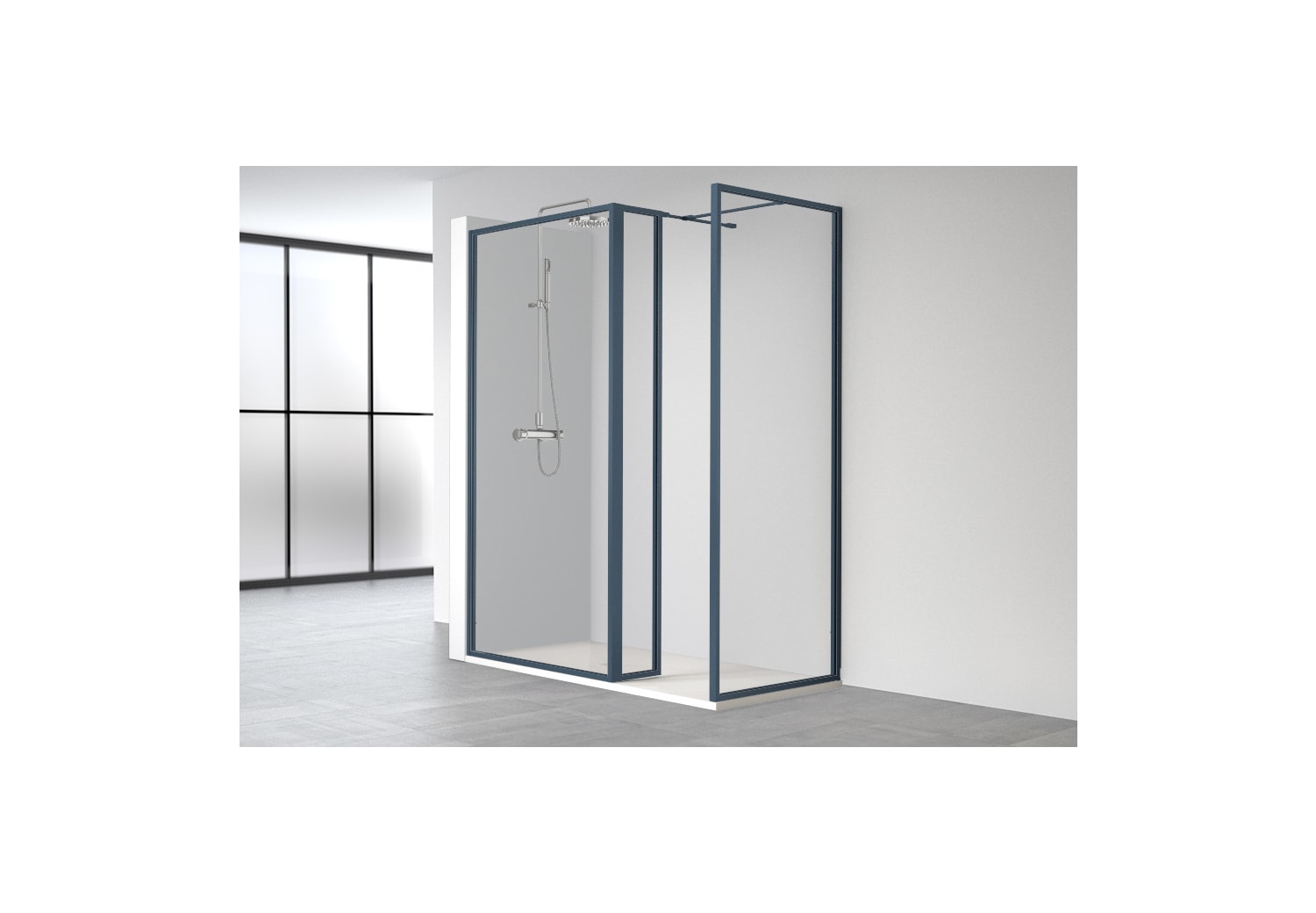 Mampara de ducha Profiltek Nordic (FN-2131) opción 9