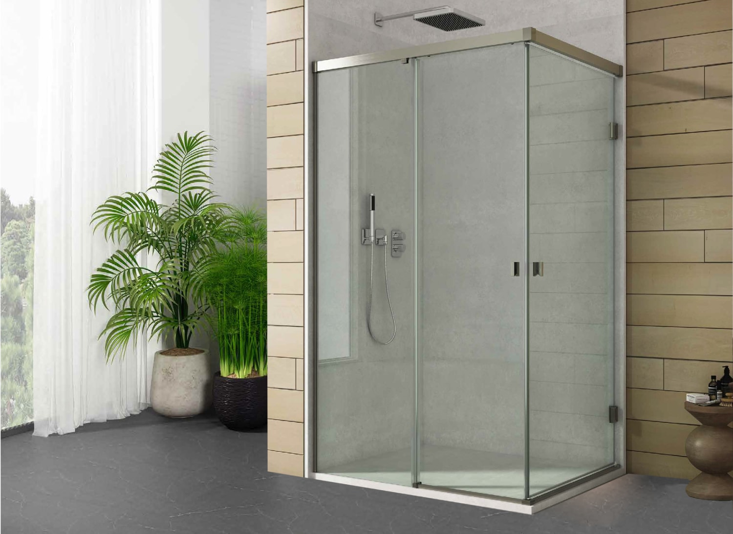 Mampara de ducha Glassinox Combi Principal 0