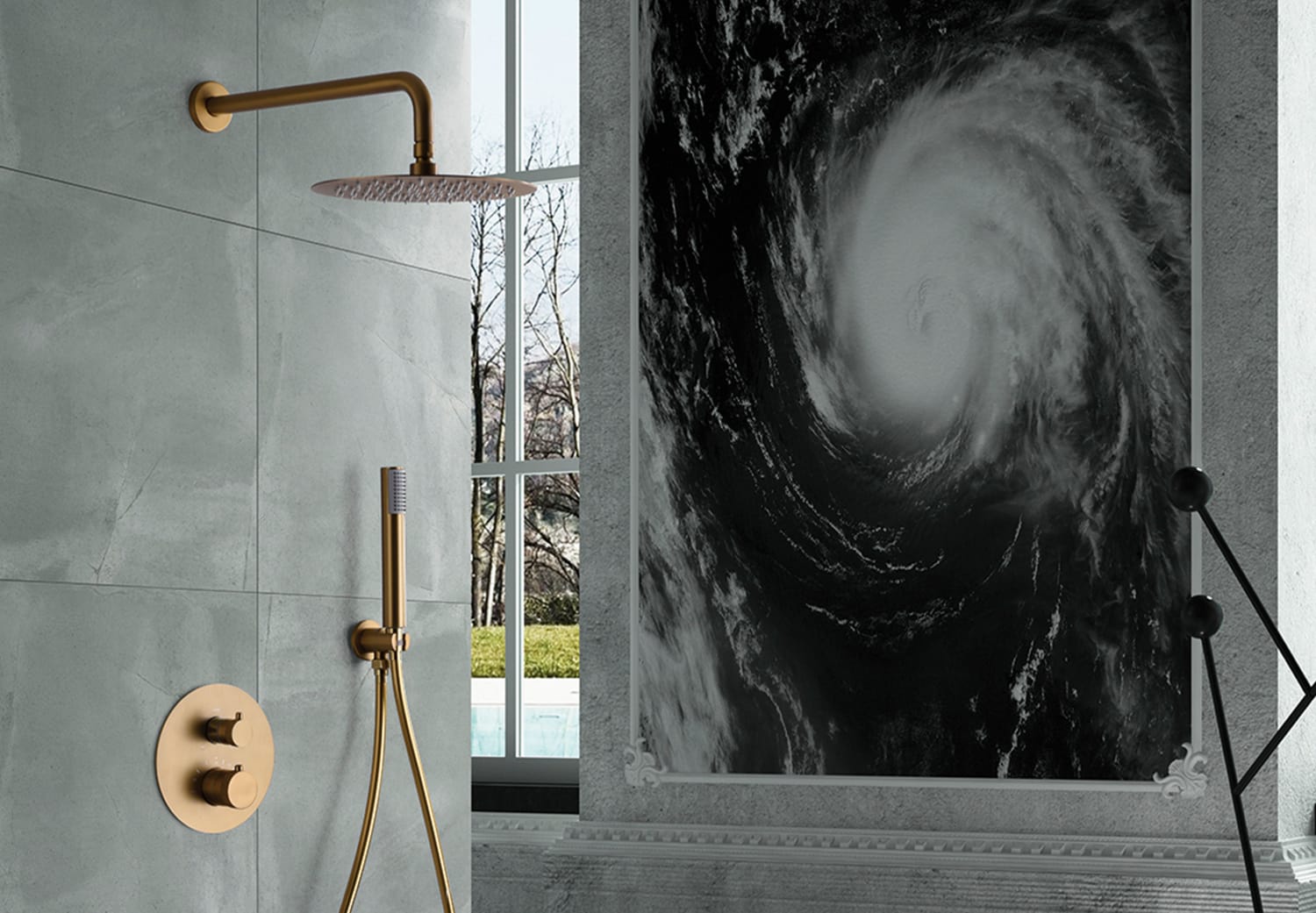 Conjunto de ducha y baño empotrado Imex Line Ambiente 18