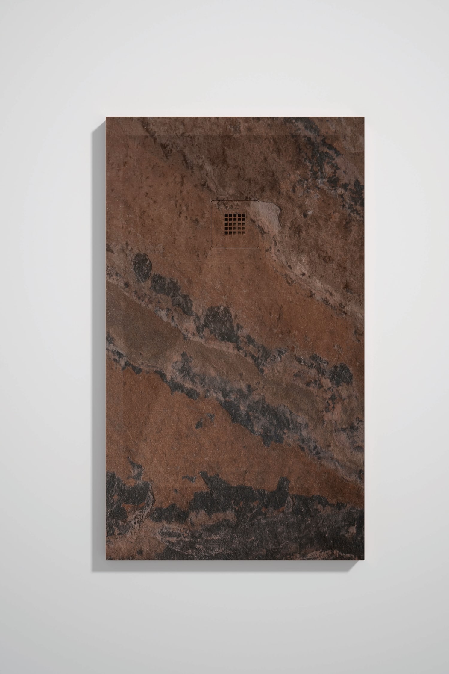 Platos de ducha de resina decorados Bruntec Stone 3D Mármol opción 17