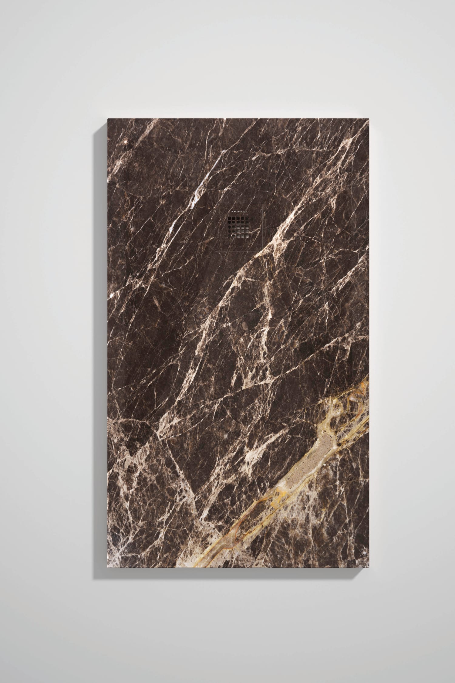 Platos de ducha de resina decorados Bruntec Stone 3D Mármol opción 20