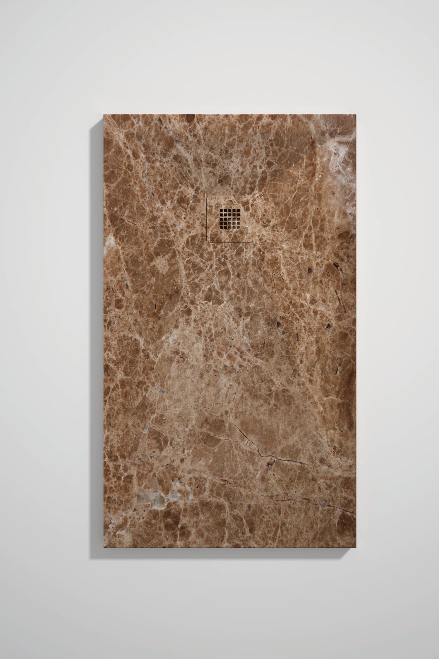 Platos de ducha de resina decorados Bruntec Stone 3D Mármol opción 18