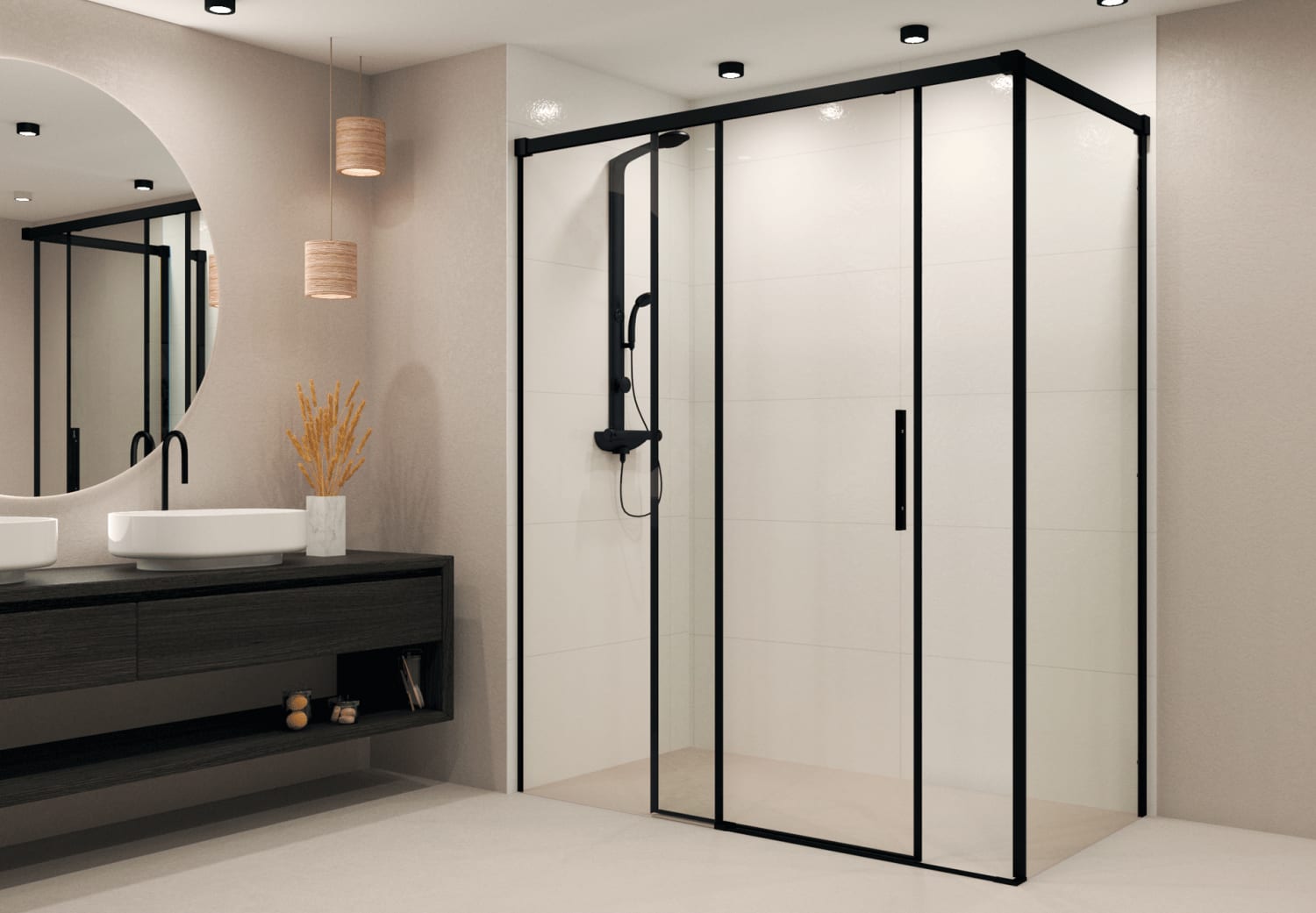 Mampara de ducha Bruntec Elite 400 Principal 1