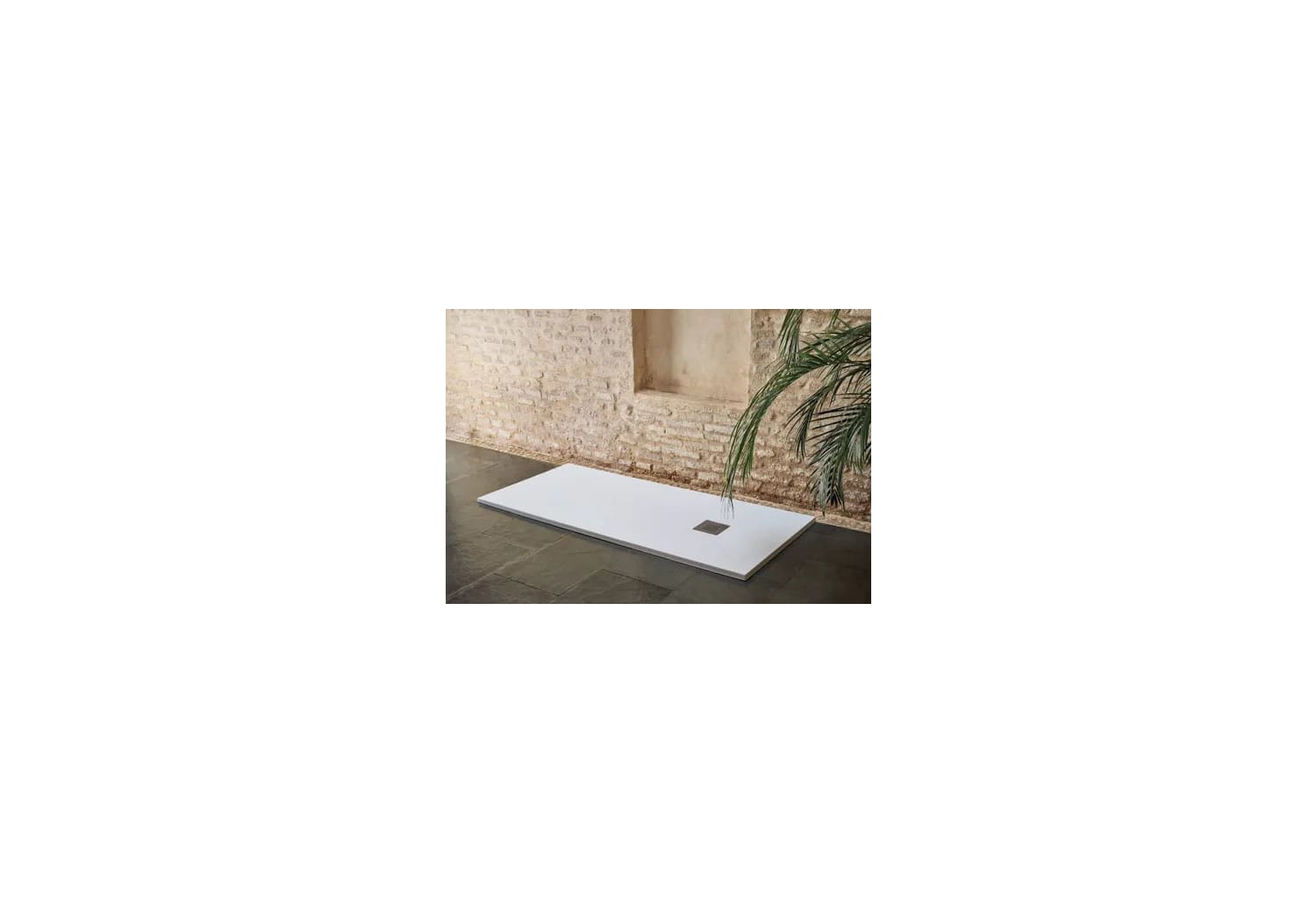 Plato de ducha de resina Doccia Liso Ambiente 8