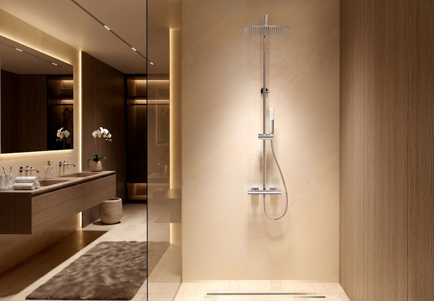 Conjunto de ducha Imex Toscana Ambiente 8