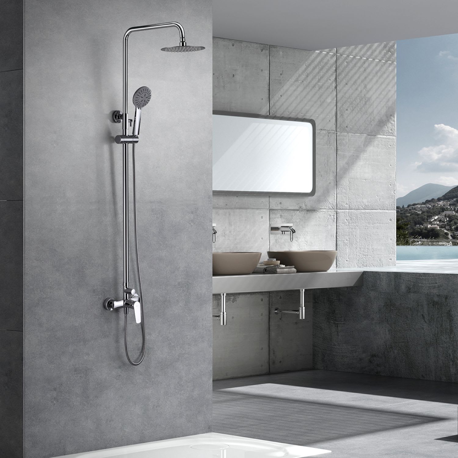 Conjunto de ducha Imex Bélgica Ambiente 3