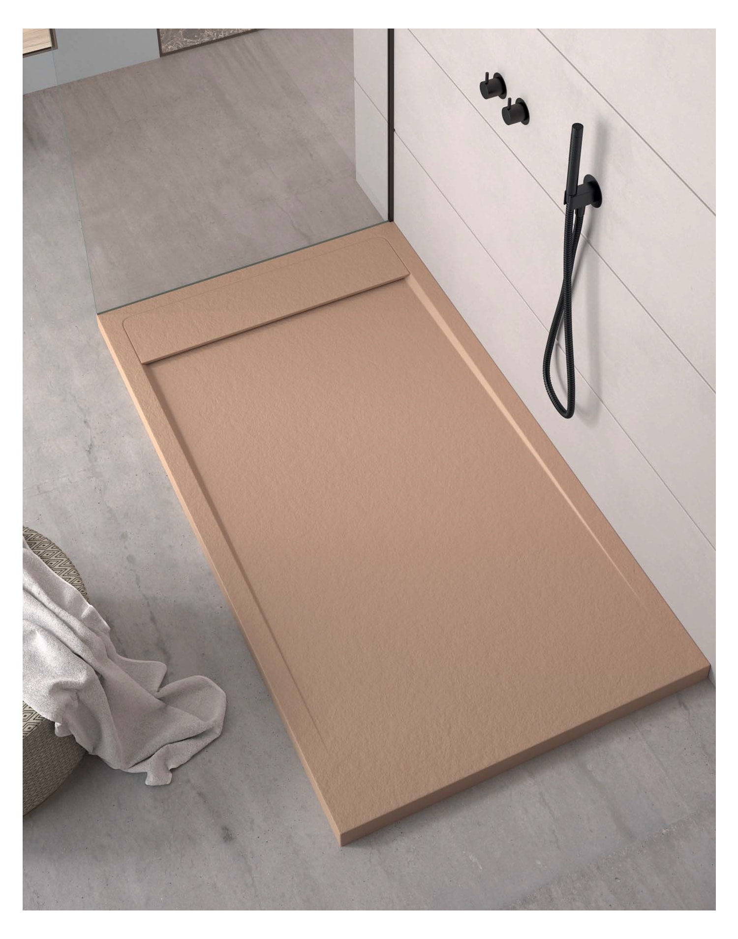 Plato de ducha de resina Doccia Canto Ambiente 11
