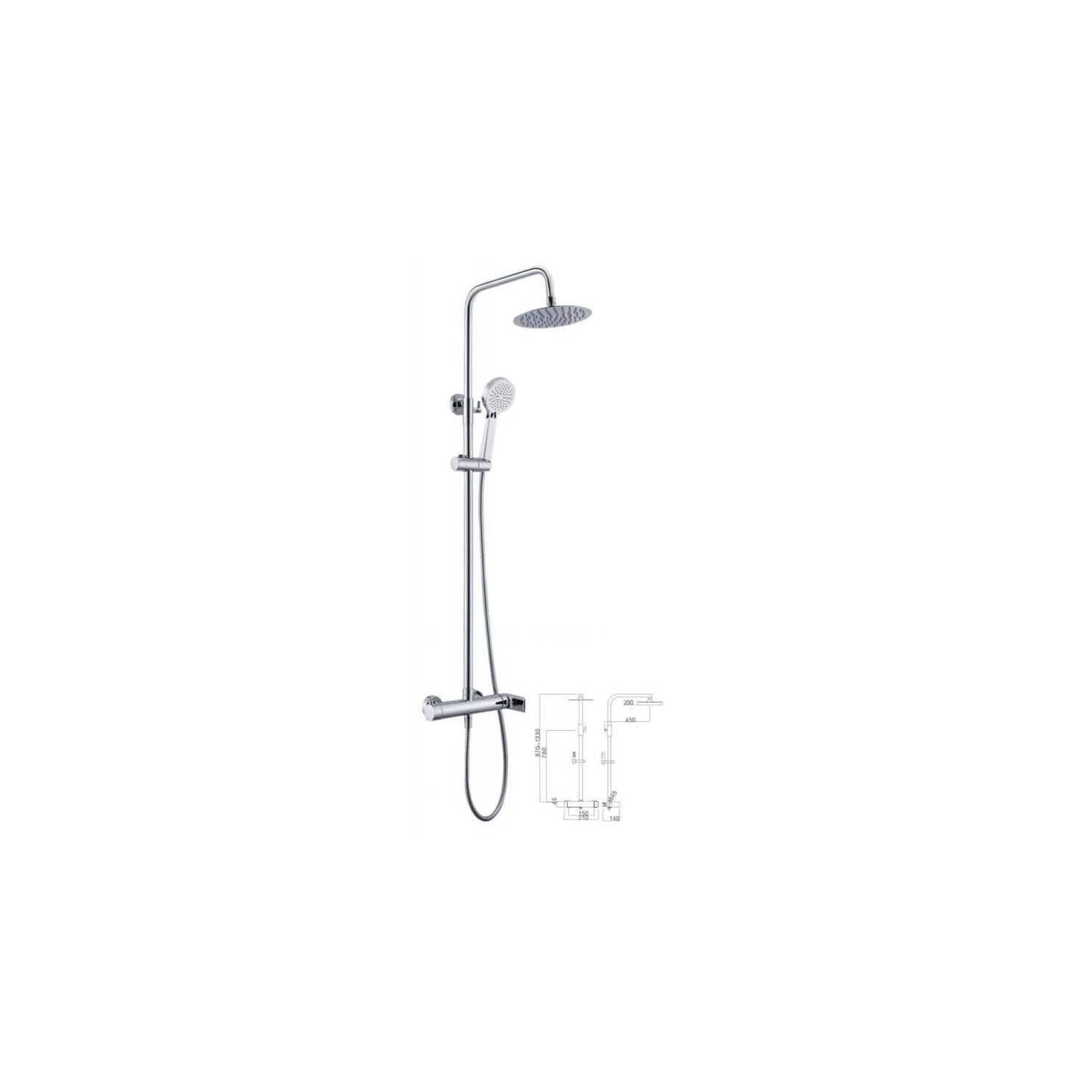 Conjunto de ducha Imex Nassau Principal 0