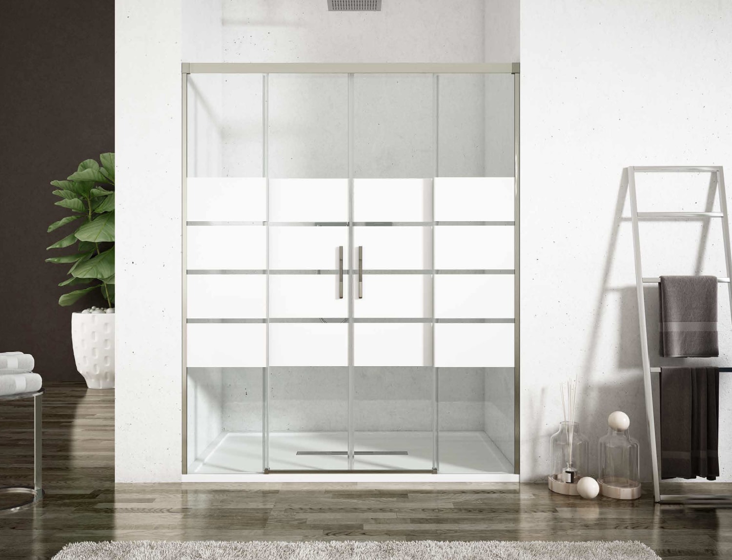 Mampara de ducha Glassinox Corinto Principal 0