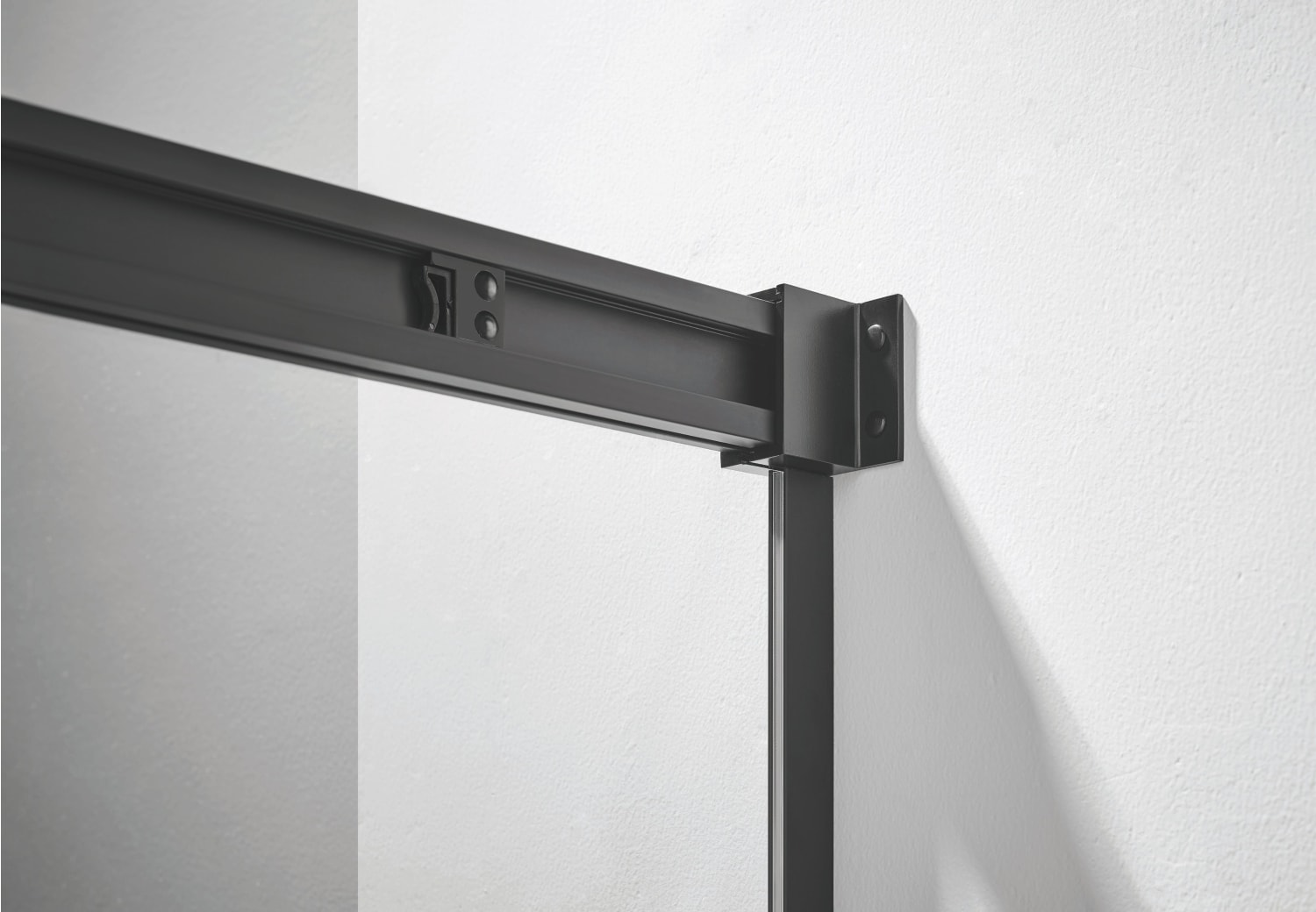 Mampara de bañera GME Basic negro mate Detalle 3