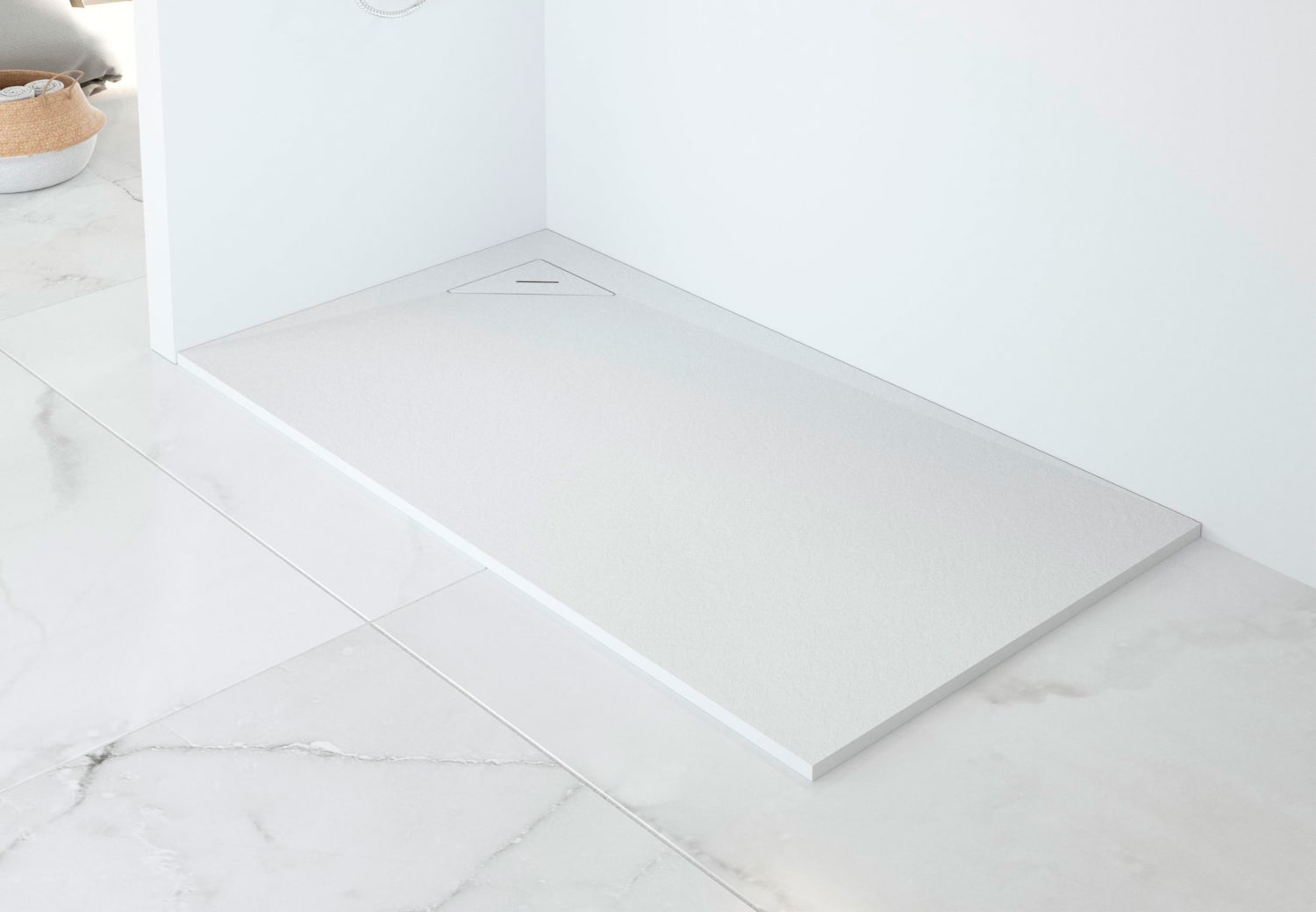 Plato de ducha de resina Nuovvo Corner Detalle 1