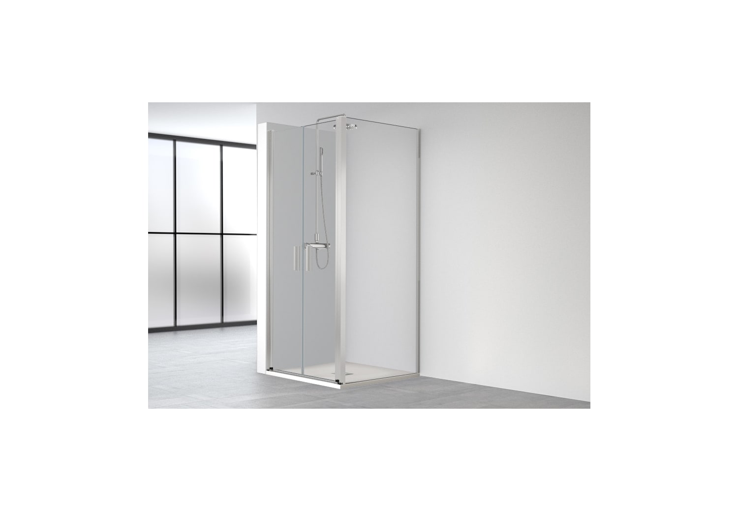 Mampara de ducha Profiltek Hada  Plus (LDF-HP-307) opción 1