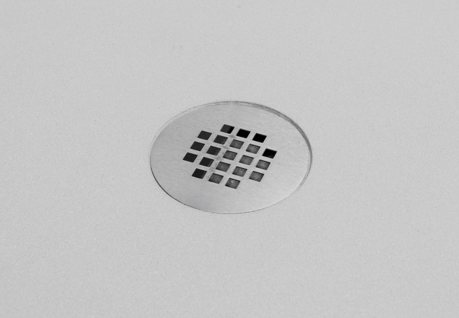 Plato de ducha Compac gris Bruntec Detalle 3