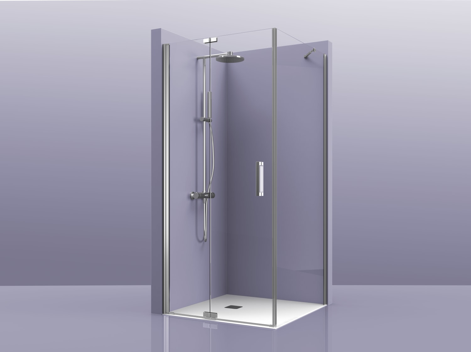 Mampara de ducha Ursa (400) Principal 2
