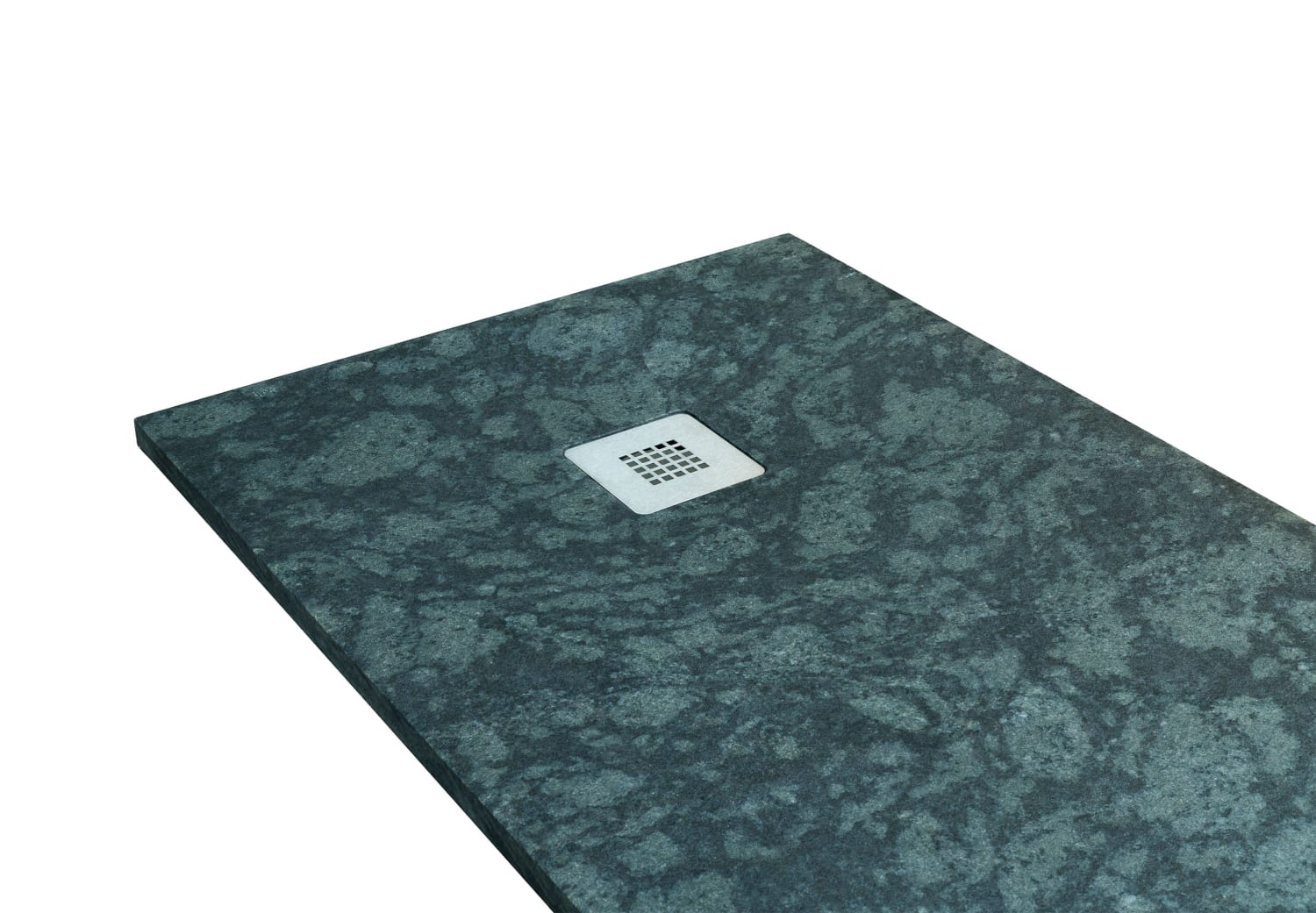Plato de ducha granito natural Bruntec Verde India Detalle 3