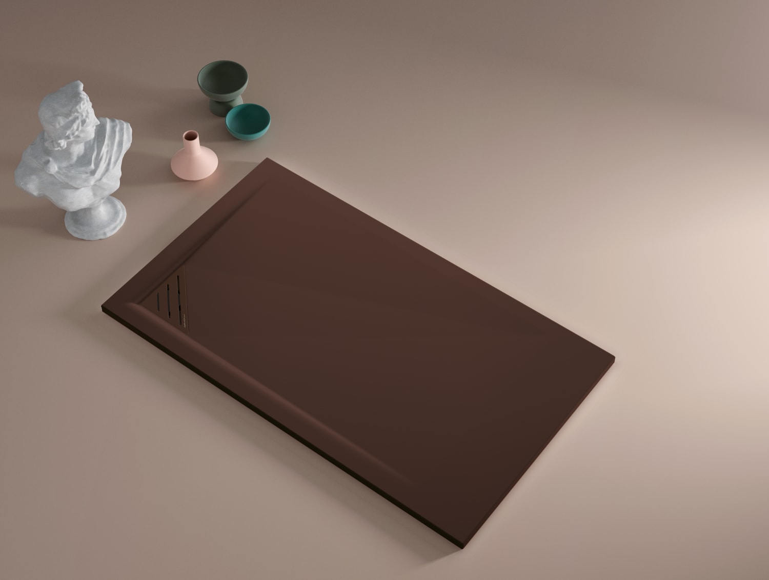 Plato de ducha Bruntec Design Corner Ambiente 1
