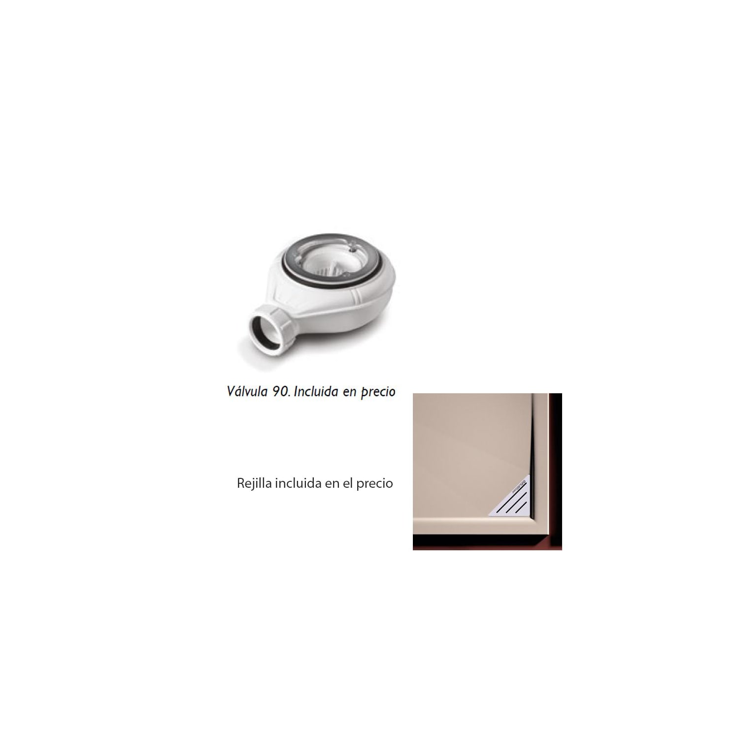 Plato de ducha Bruntec Design Corner Croquis 7