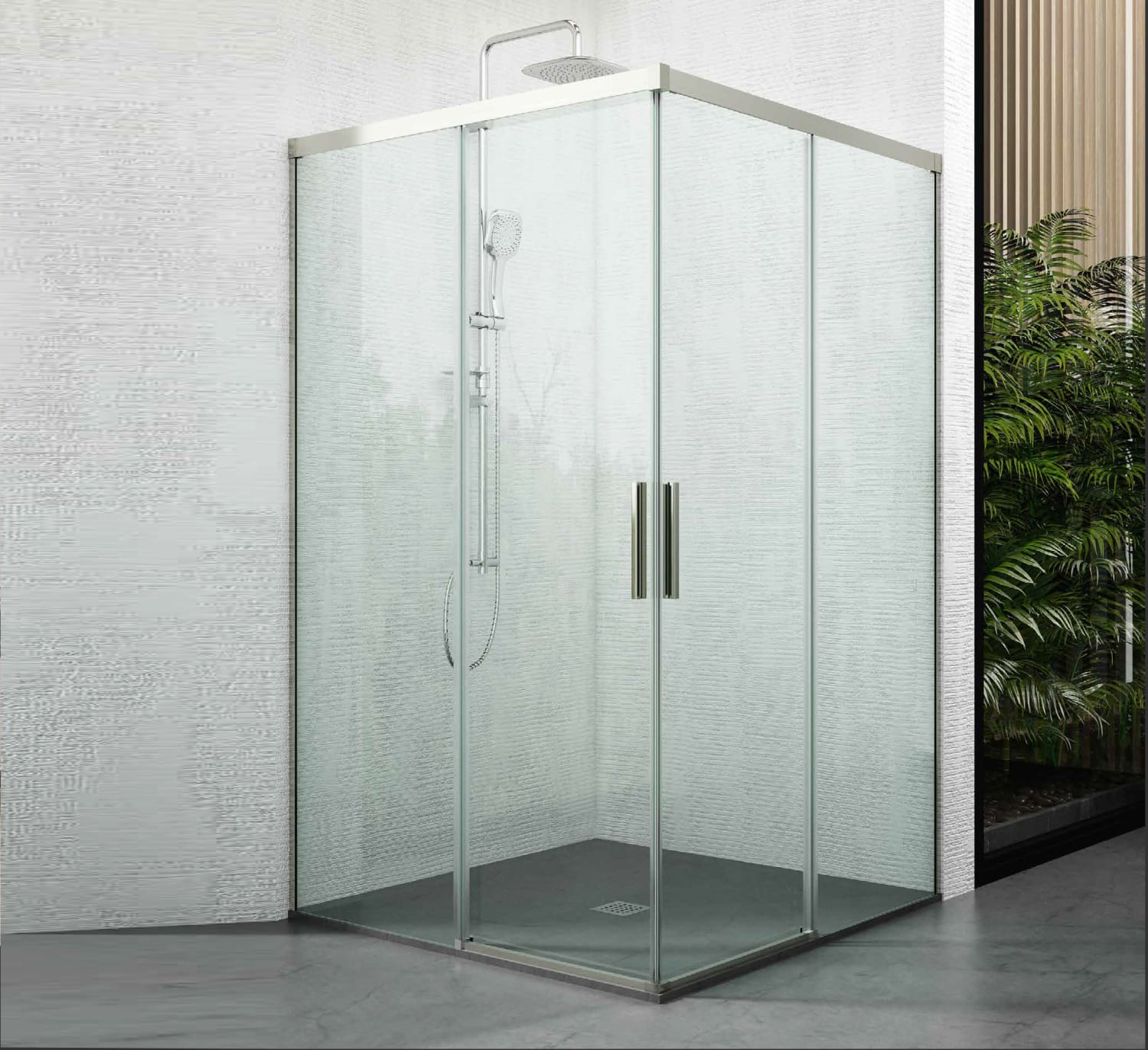 Mampara de ducha Glassinox Suez Principal 0