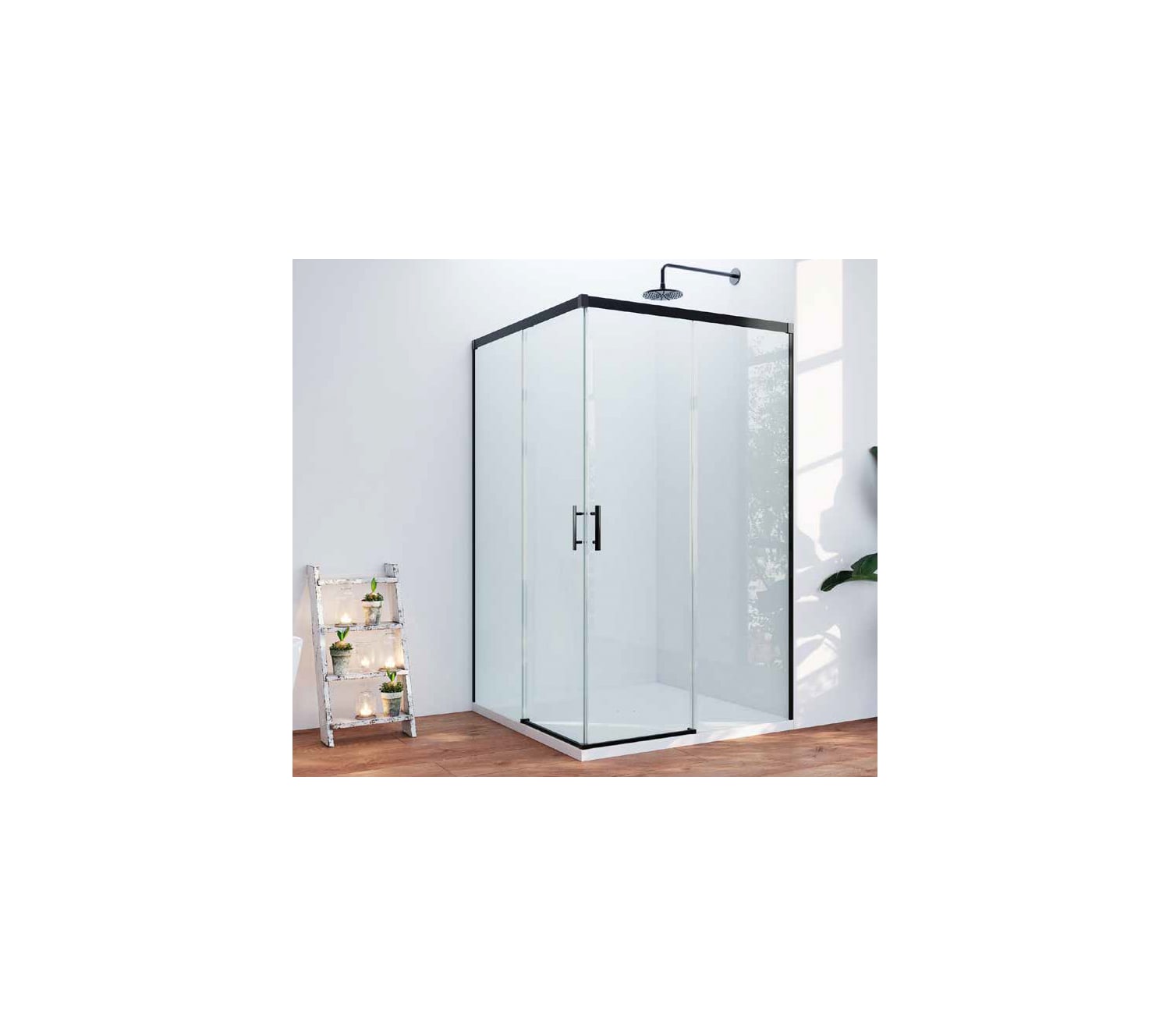 Mampara de ducha Glassinox Suez Principal 1