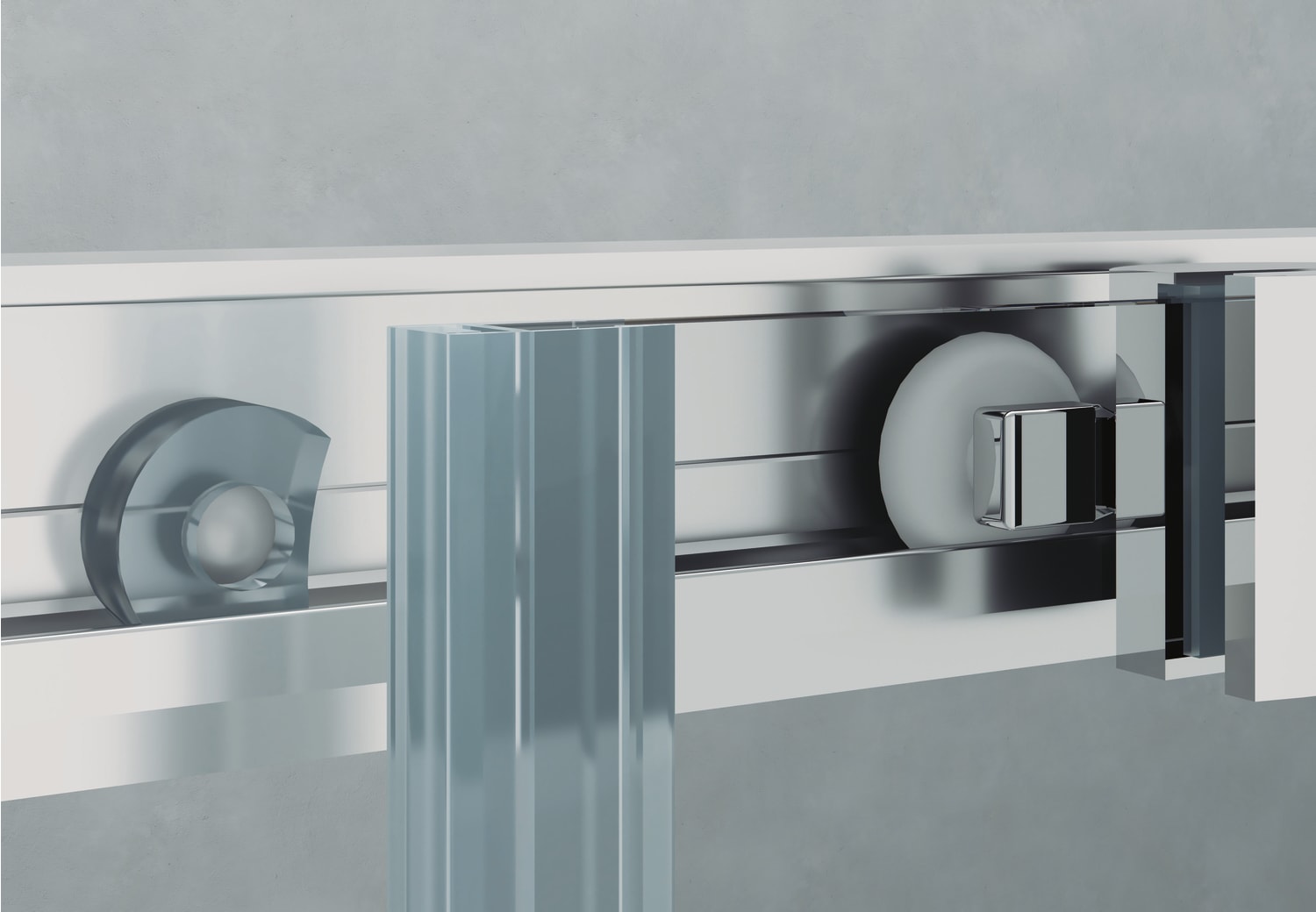 Mampara de ducha Bruntec Royal (700) Detalle 5