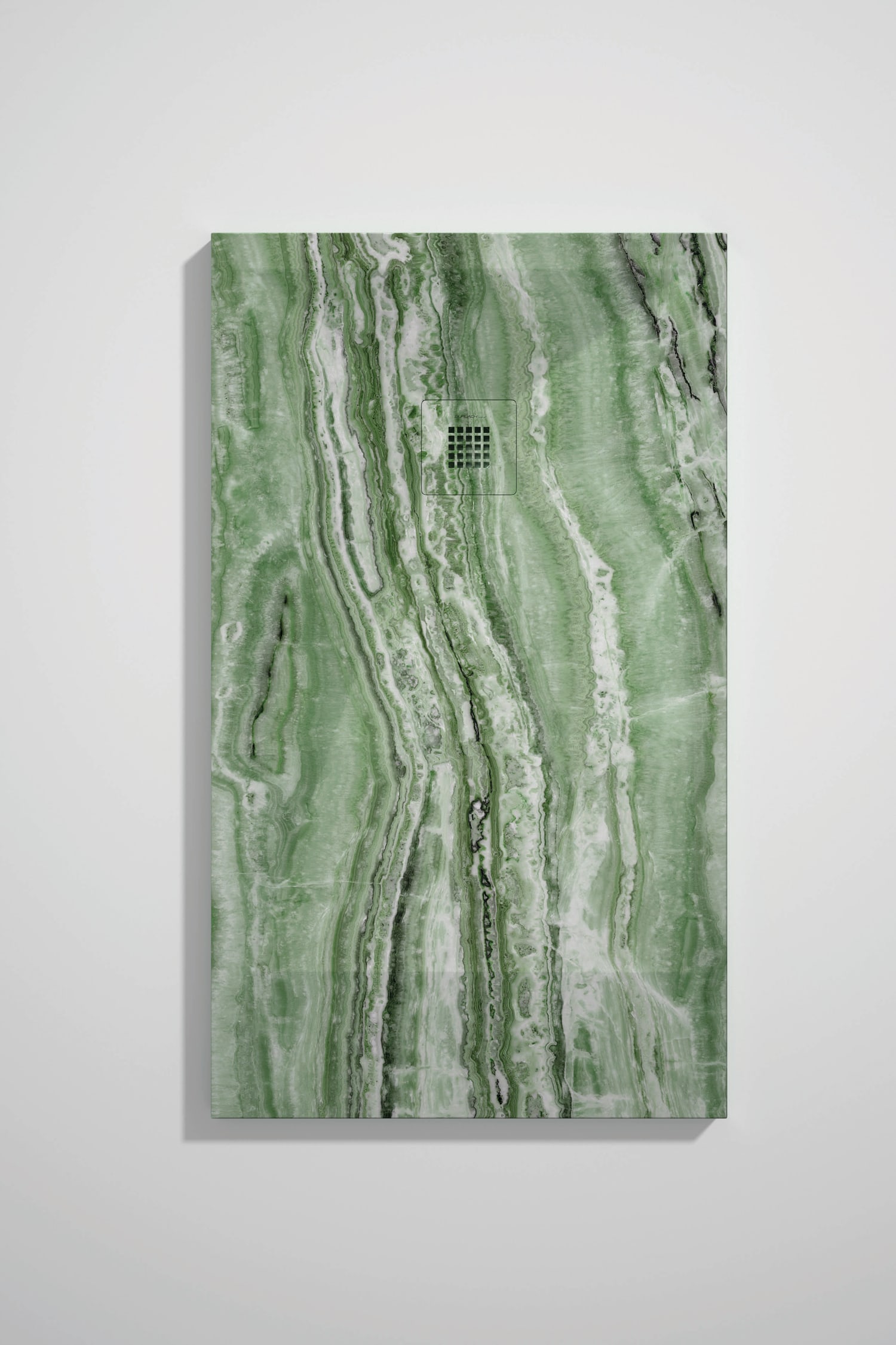 Platos de ducha de resina decorados Bruntec Design 3D Marmol Travertino opción 5