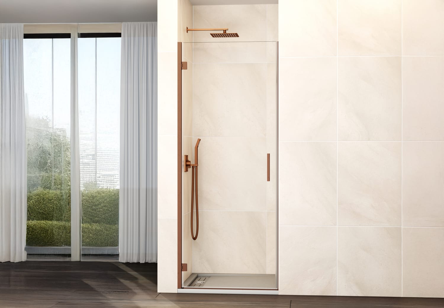 Mampara de ducha GME Glass Combi A Principal 6