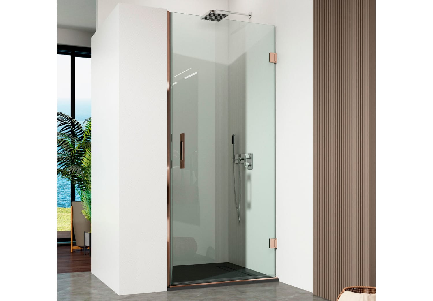 Mampara de ducha Glassinox Elba Principal 1