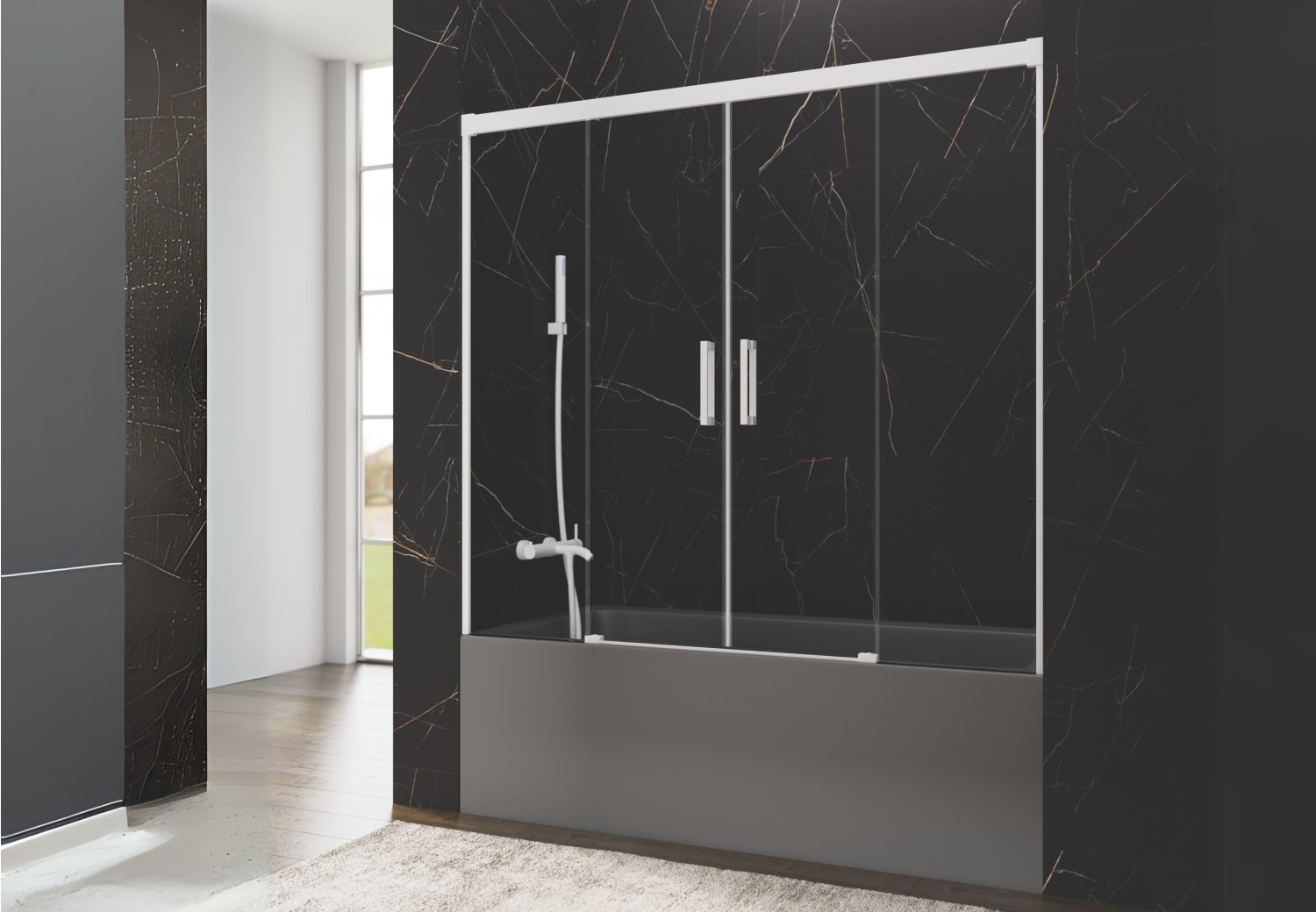 Mampara de bañera GME Basic Spazio Principal 1