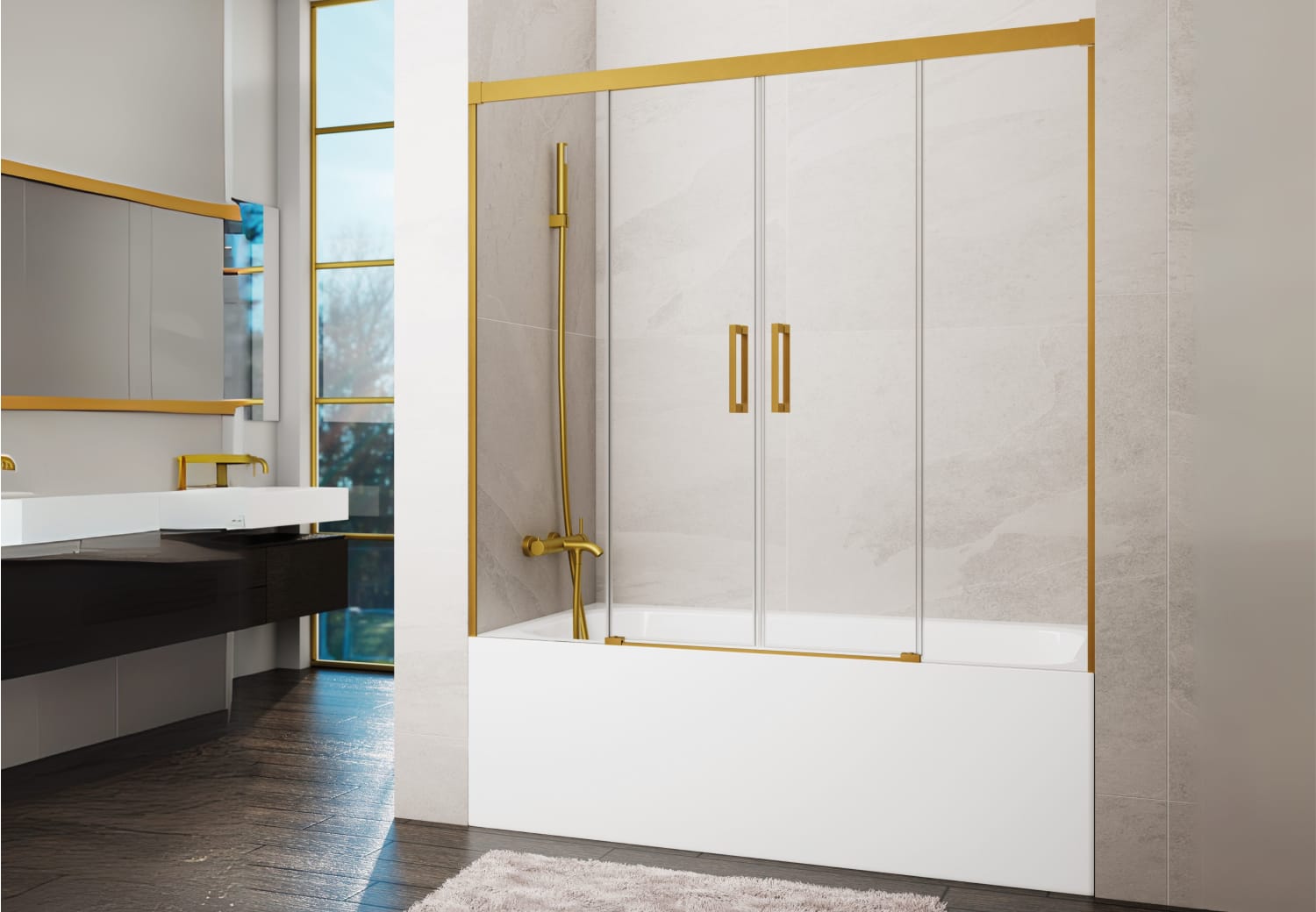 Mampara de bañera GME Basic Spazio Principal 4