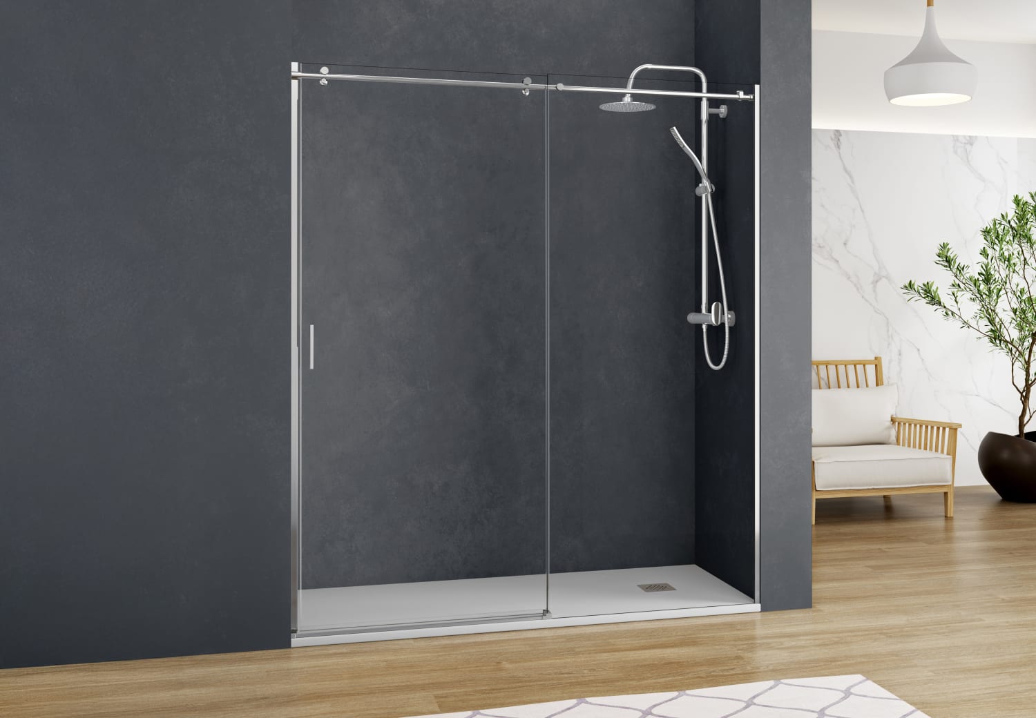 Mampara de ducha Atlantis Ambiente 6