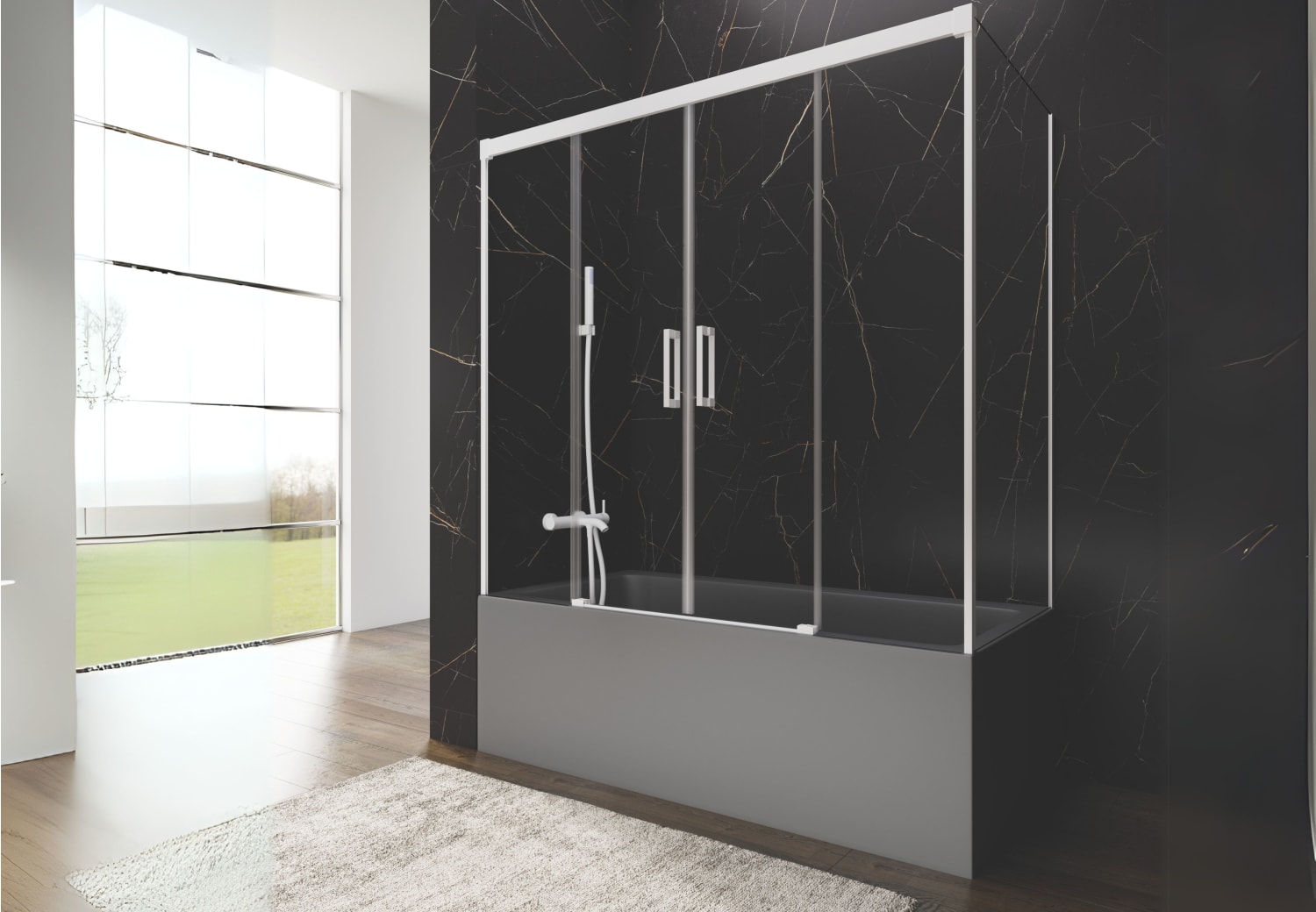 Mampara de bañera GME Basic Spazio Principal 2