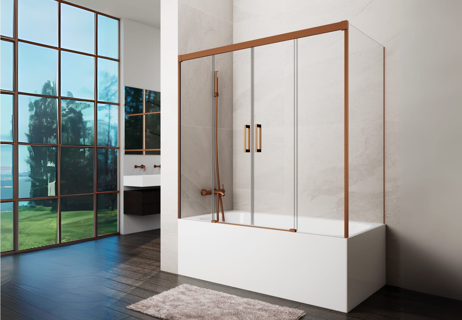 Mampara de bañera GME Basic Spazio Principal 6