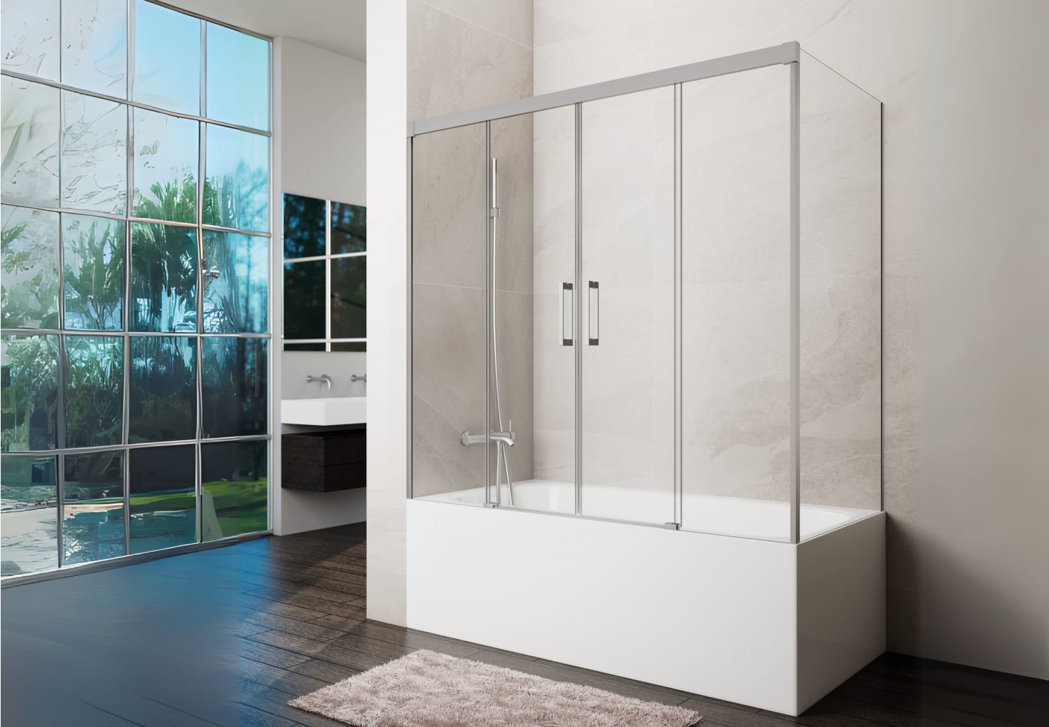 Mampara de bañera GME Basic Spazio Principal 5