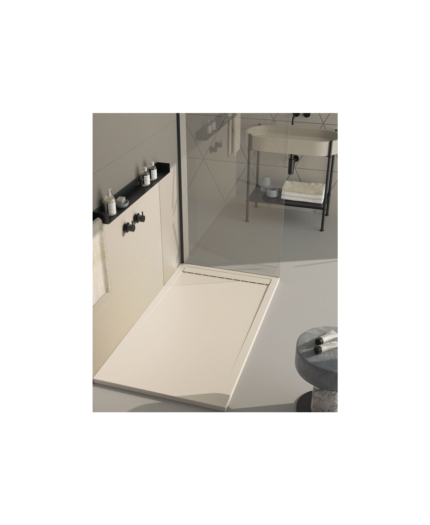 Plato de ducha Bruntec Design New Principal 0