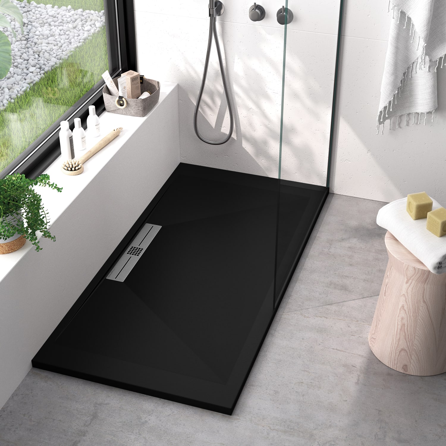 Plato de ducha Bruntec Design Tiden Ambiente 5