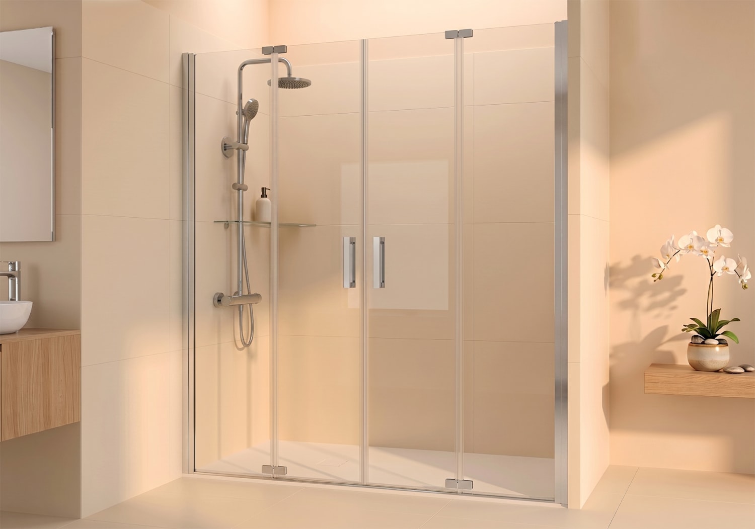 Mampara de ducha Bruntec Pure (200B) Principal 5