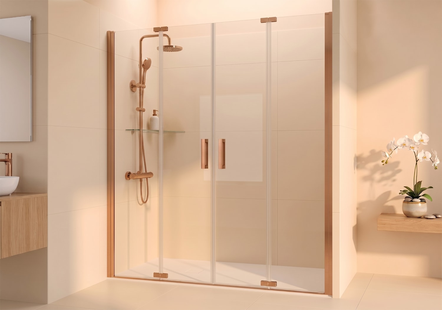 Mampara de ducha Bruntec Pure (200B) Principal 4