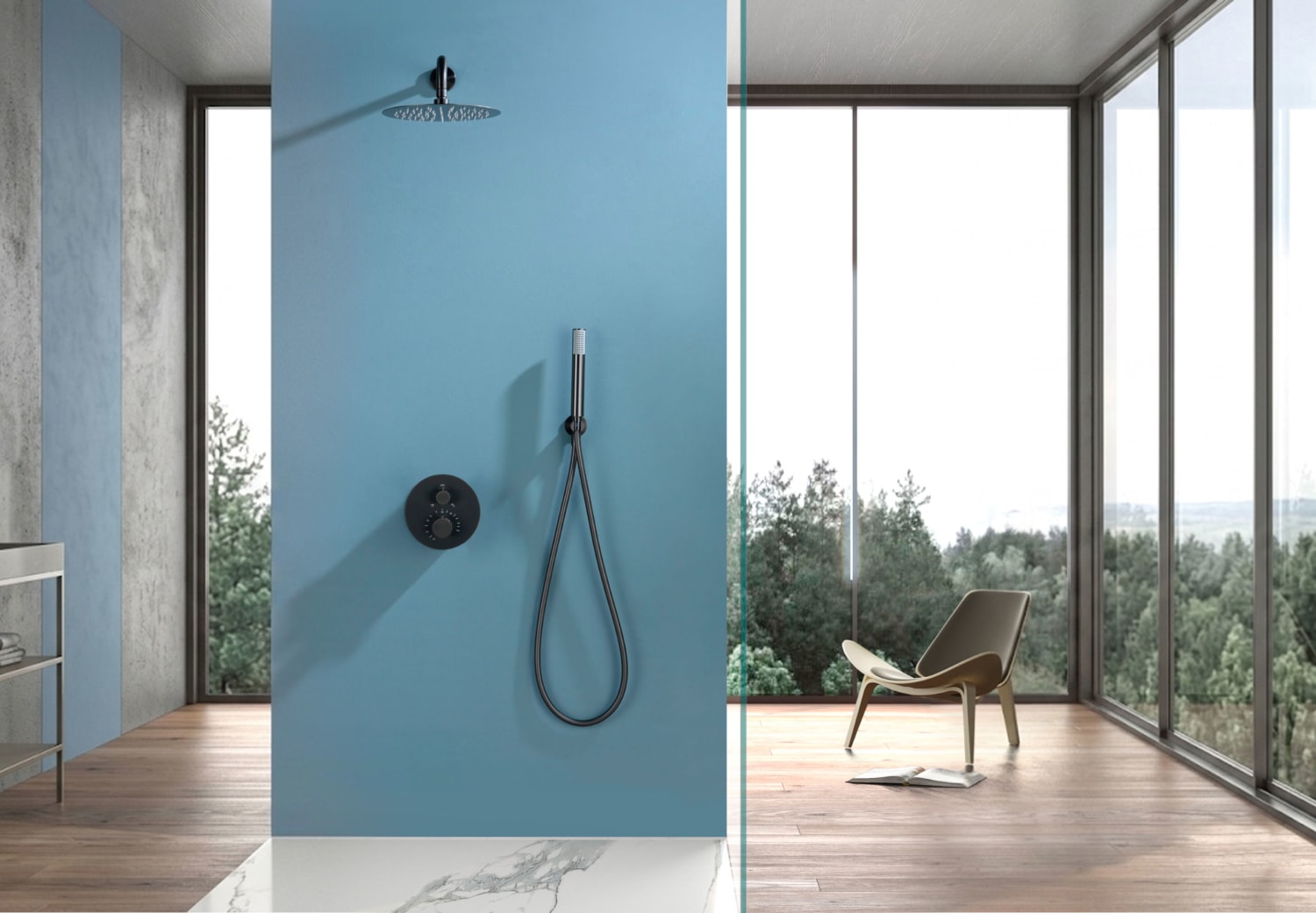 Conjunto de ducha empotrado Imex Bless Ambiente 20