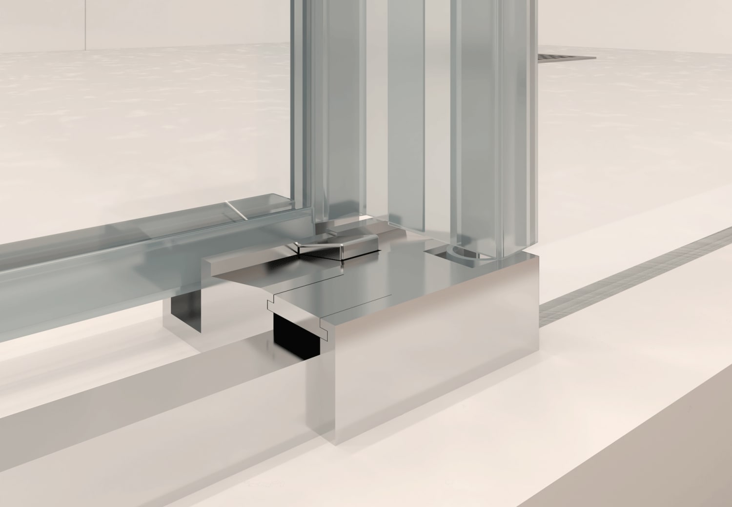 Mampara de ducha Bruntec Elite Detalle 3