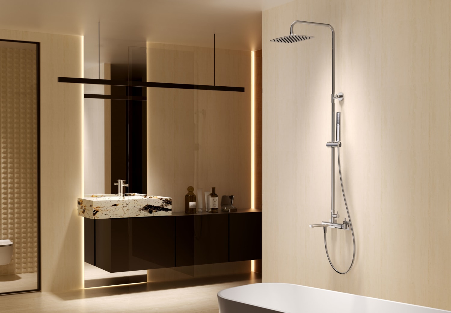 Conjunto de ducha y baño Imex Toscana Ambiente 8